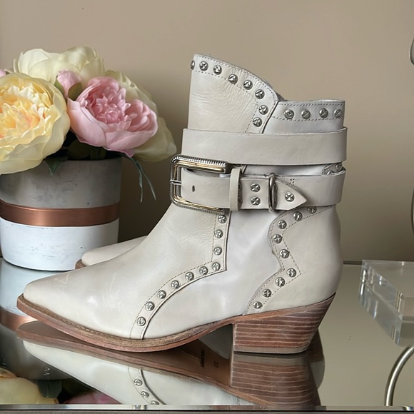 New FREE PEOPLE Billy Western Pointed Toe Boots - Picture 2 of 14